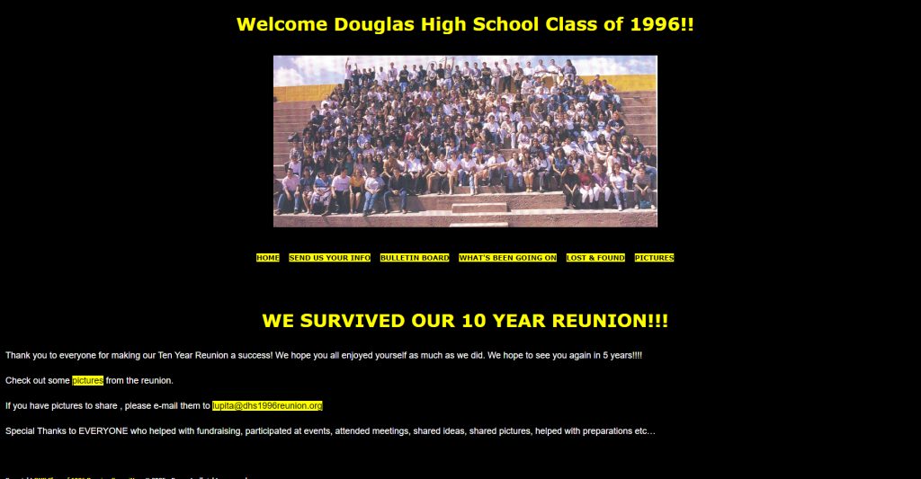 Douglas High School Reunion