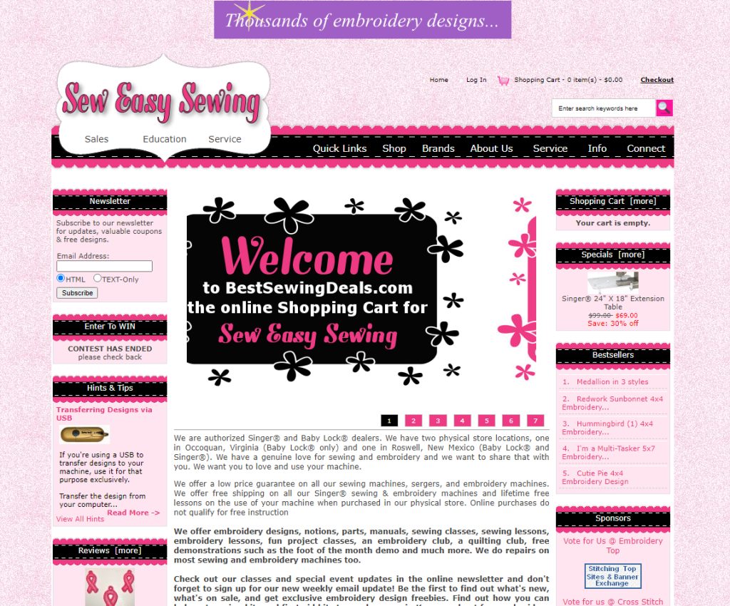 Best Sewing Deals .com